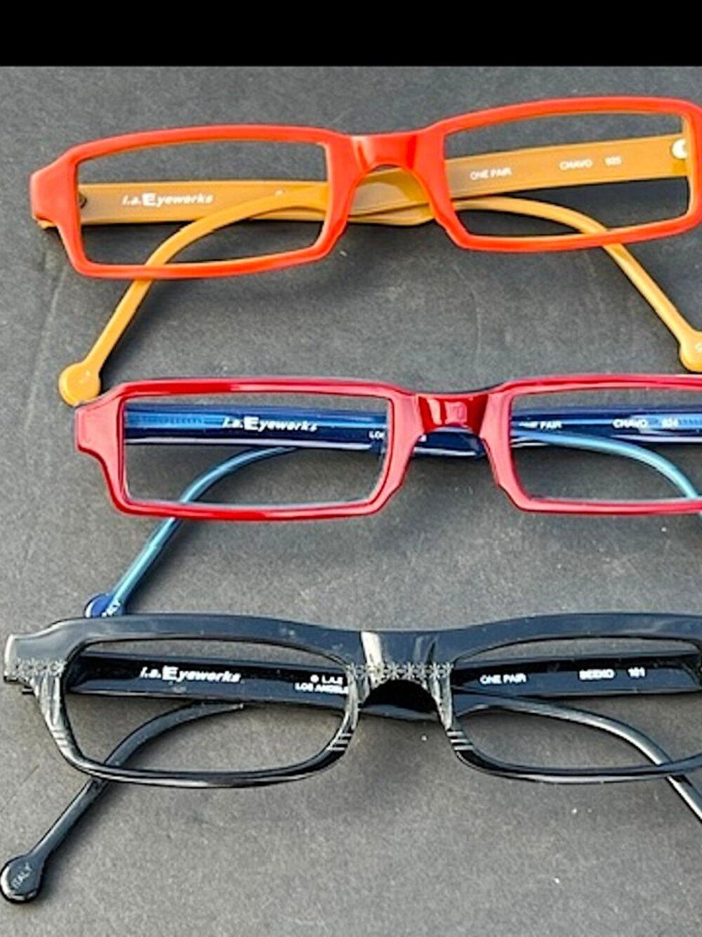 l.a. Eyeworks Vintage Frames Lot of 3